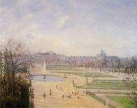 The Bassin des Tuileries Afternoon Sun