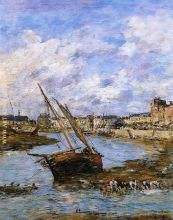 Trouville the Inner Port Low tide