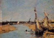 Trouville the Jettys at Low Tide