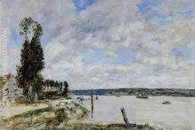 Environs de Quillebeuf Le Bac de la Mailleraye