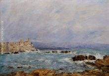 Antibes the Rocks of the Islet