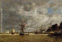 Anvers Boats on the Ecaut