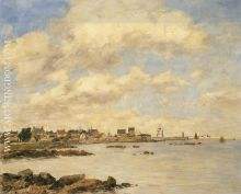 View of Saint Vaast La Houghe