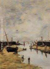 Trouville the Jettys Low Tide 6