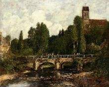 Saint Cenery the Church and the Bridge