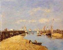 Trouville the Jettys Low Tide 5