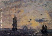 Seascape Fishing Boats