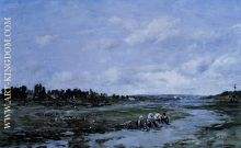 Le Faou Laundresses on the Banks of the River