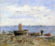 Shore at Sainte Adresse Low Tide