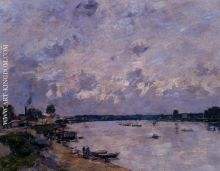 The Banks of the Seine at Caudebec en Caux