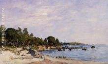 Juan les Pins the Bay and the Shore