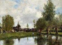 Village around Dunkirk