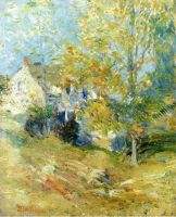 The Artist s House Through the Trees