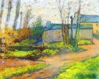 Landscape with Small Houses