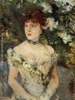 Young Woman Dressed for the Ball
