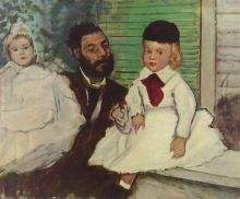 Portrait of Grafen Lepic and T chter