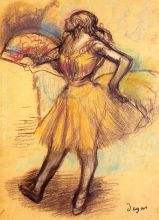 Dancer with a Fan study 