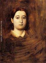 Portrait of Therese De Gas The Artist Sister 2
