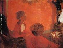Madame Camus with a Fan