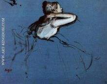 Seated Dancer in Profile