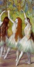 Dancers in Green
