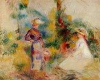 Two Women in a Garden 2