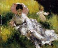 Woman with Parasol 1