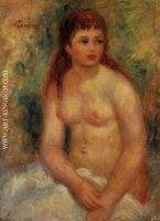 Seated Young Woman, Nude