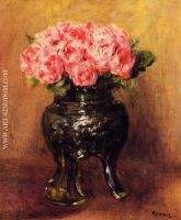 Roses in a China Vase