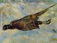 Pheasant in the Snow
