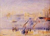 The Old Port of Marseille, People and Boats