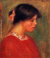 Head of a Woman in Red