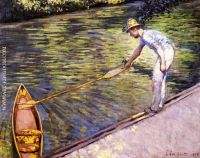 Boater Pulling on His Perissoire