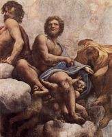 The vision of St John in Patmos detail St Philip and St Thaddeus