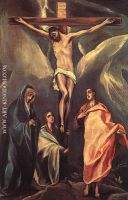 Christ on the Cross with the Two Maries and St John
