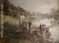 Laveuses Bords de la Loire