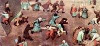 Pieter Bruegel the Elder Children s games detail 