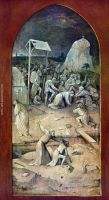 Triptych of Temptation of St Anthony outer left wing 