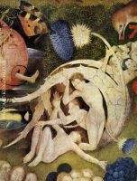 Triptych of Garden of Earthly Delights detail 10 