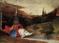 Triptych of Temptation of St Anthony detail 10 