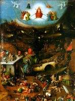 Last Judgement central panel of the triptych