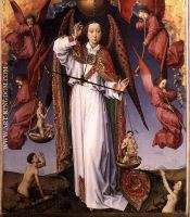 Rogier van der Weyden The Last Judgment detail 11 