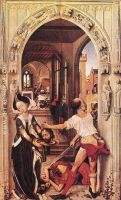 St John the Baptist altarpiece right panel