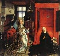 Annunciation Triptych central panel detail 1
