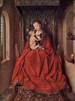 Suckling Madonna Enthroned