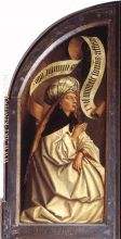 The Ghent Altarpiece Erythraean Sibyl