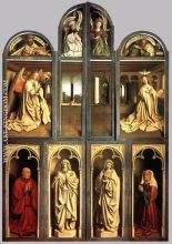 The Ghent Altarpiece wings closed 