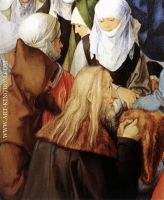 Albrecht D rer The Adoration of the Trinity detail 2 