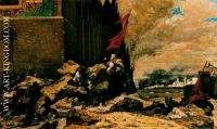 The burning of the Tuileries