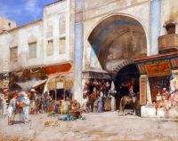 At the entrance to the Market
